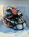 Charles Fazzino 3D Art Charles Fazzino 3D Art NFL: Denver Broncos Helmet (Full Size)